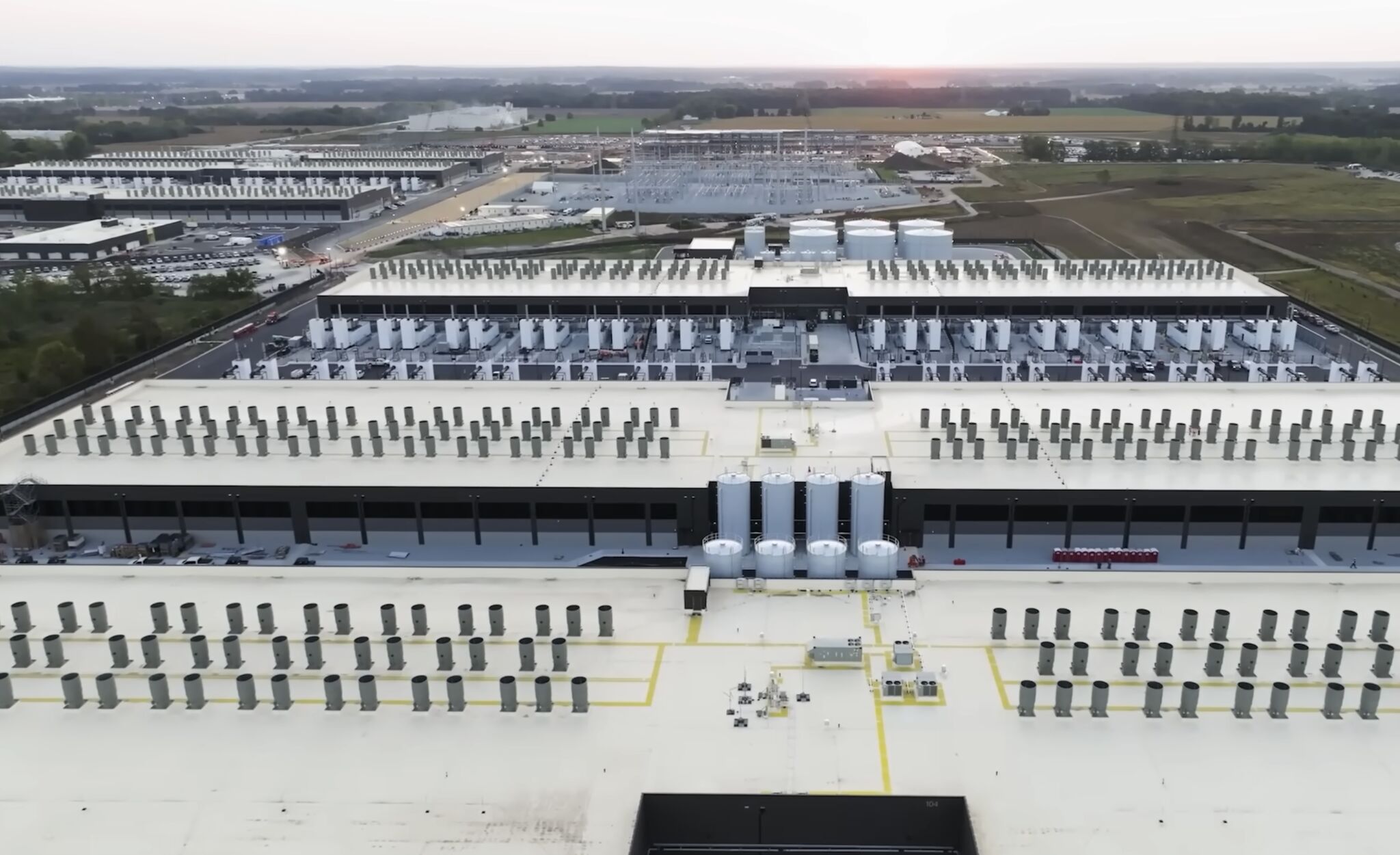 The cloud has a postcode. And right now, it looks a lot like Indiana farmland...